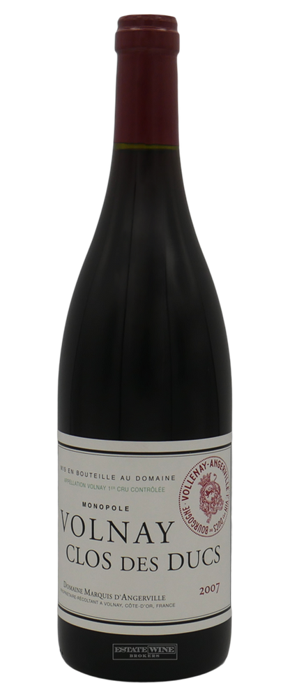 Domaine Marquis d'Angerville Volnay Clos des Ducs 1er Cru 2007 750ml - 2