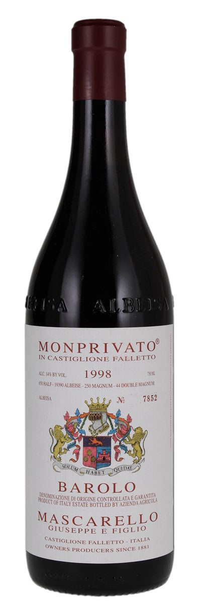 Giuseppe Mascarello Barolo Monprivato 1998 750ml - 1