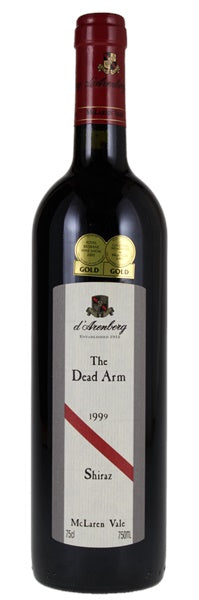 d'Arenberg The Dead Arm Shiraz McLaren Vale 1999 750ml - 1