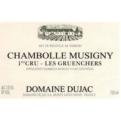 Domaine Dujac Chambolle Musigny Les Gruenchers 1er Cru 2014 750ml - 1