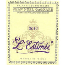 Jean Noel Gagnard Chassagne Montrachet Cuvee l'Estimee 2014 1500ml - 1