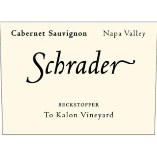 Schrader Cabernet Sauvignon Beckstoffer To Kalon Vineyard 2012 750ml - 1