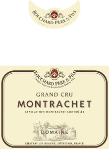 Domaine Bouchard Pere et Fils Montrachet Grand Cru 2014 750ml - 1