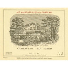 Lafite Rothschild 1955 750ml [rebouchee aux chateau] - 1