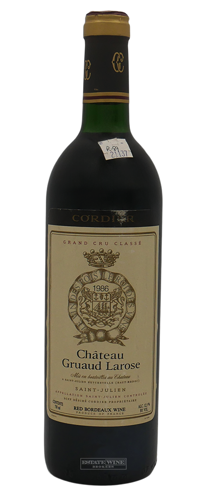Gruaud Larose 1986 750ml - 1