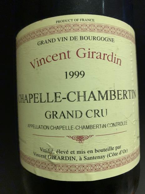 Vincent Girardin Chapelle Chambertin Grand Cru 1999 750ml - 1