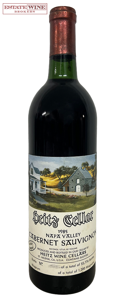 Heitz Cellar Cabernet Sauvignon Martha's Vineyard Napa Valley 1985 750ml - 1