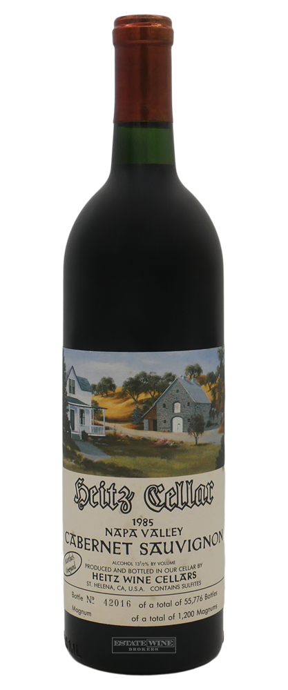 Heitz Cellar Cabernet Sauvignon Martha's Vineyard Napa Valley 1985 750ml - 2
