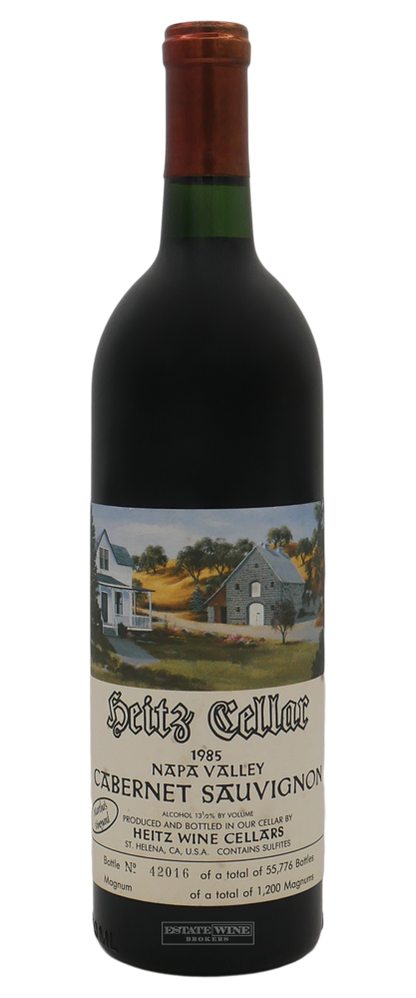 Heitz Cellar Cabernet Sauvignon Martha's Vineyard Napa Valley 1985 750ml - 2