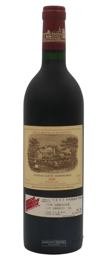 Lafite Rothschild 1986 750ml - 1