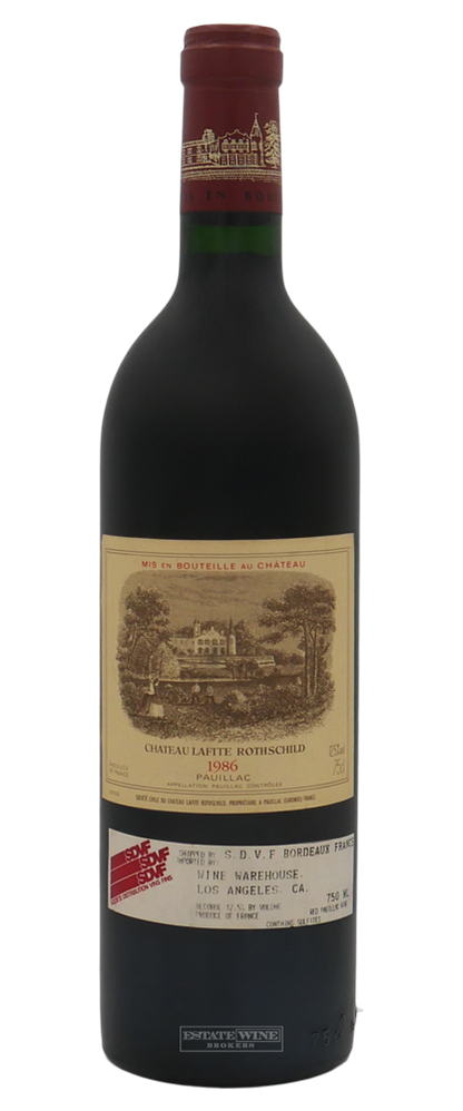 Lafite Rothschild 1986 750ml - 1