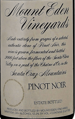Mount Eden Vineyards Pinot Noir 1973 1500ml - 1