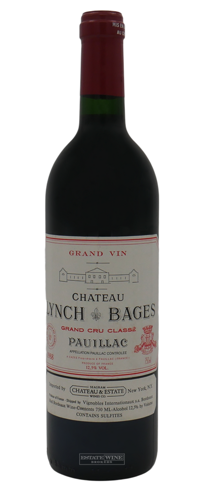 Lynch Bages 1988 750ml - 2