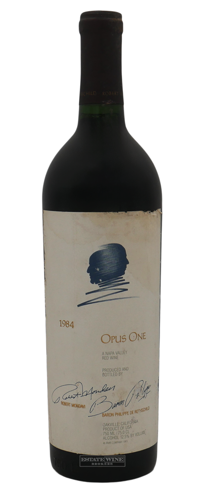 Opus One Napa Valley 1984 750ml [Damaged Label] [INV 5374] - 1