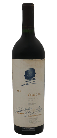 Opus One Napa Valley 1984 750ml [Damaged Label] [INV 5374] - 1