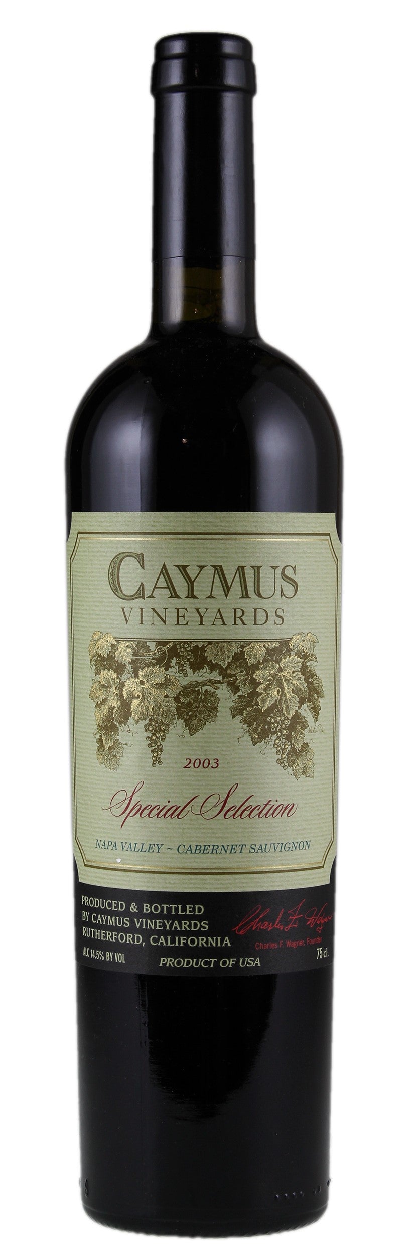 Caymus Cabernet Sauvignon Special Selection Napa Valley 2003 750ml - 1