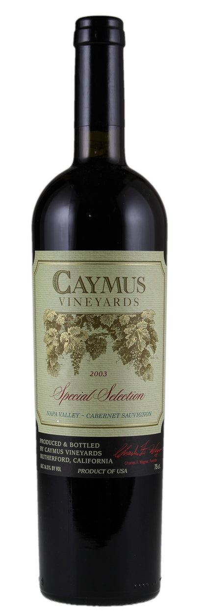 Caymus Cabernet Sauvignon Special Selection Napa Valley 2003 750ml - 1
