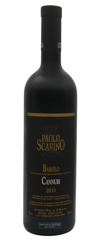 Paolo Scavino Barolo Cannubi 2010 750ml - 2