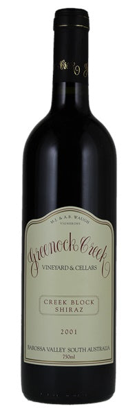 Greenock Creek Creek Block Shiraz Barossa Valley 2001 750ml - 1