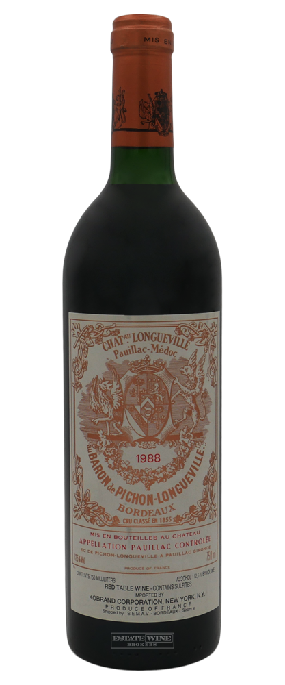 Pichon Baron 1988 750ml - 2