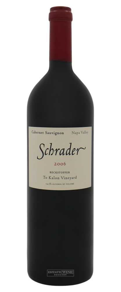 Schrader Cabernet Sauvignon Beckstoffer To Kalon Vineyard Napa Valley 2006 750ml - 2