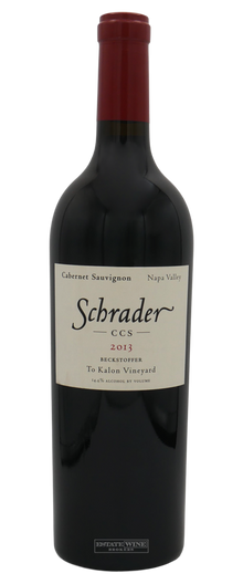 Schrader CCS Cabernet Sauvignon Beckstoffer To Kalon Vineyard Napa Valley 2013 750ml - 1