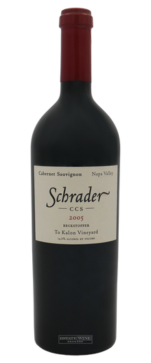 Schrader CCS Cabernet Sauvignon Beckstoffer To Kalon Vineyard Napa Valley 2005 750ml - 2