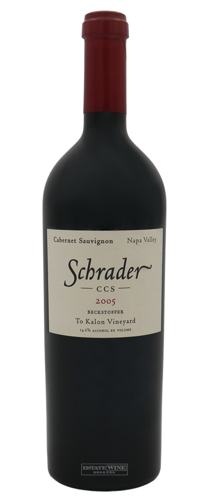 Schrader CCS Cabernet Sauvignon Beckstoffer To Kalon Vineyard Napa Valley 2005 750ml - 2