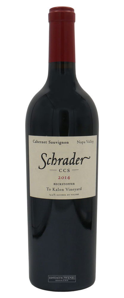 Schrader CCS Cabernet Sauvignon Beckstoffer To Kalon Vineyard Napa Valley  2014  750ml - 1