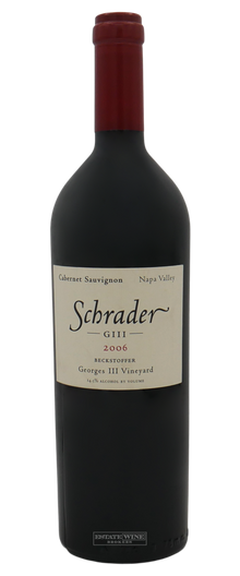 Schrader GIII Cabernet Sauvignon Beckstoffer Georges III Vineyard Napa Valley 2006 750ml - 2