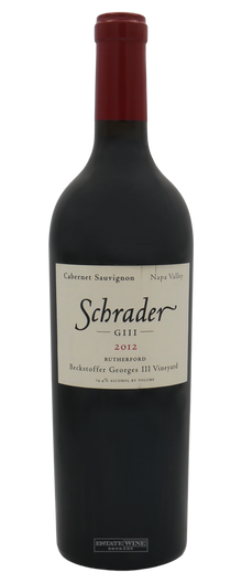 Schrader GIII Cabernet Sauvignon Beckstoffer Georges III Vineyard Napa Valley 2012 750ml - 1