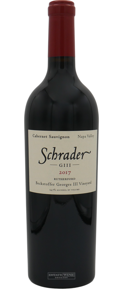 Schrader GIII Cabernet Sauvignon Beckstoffer Georges III Vineyard Napa Valley 2017 750ml - 1