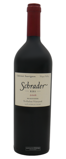 Schrader RBS Cabernet Sauvignon Beckstoffer To Kalon Vineyard Napa Valley 2006 750ml - 2
