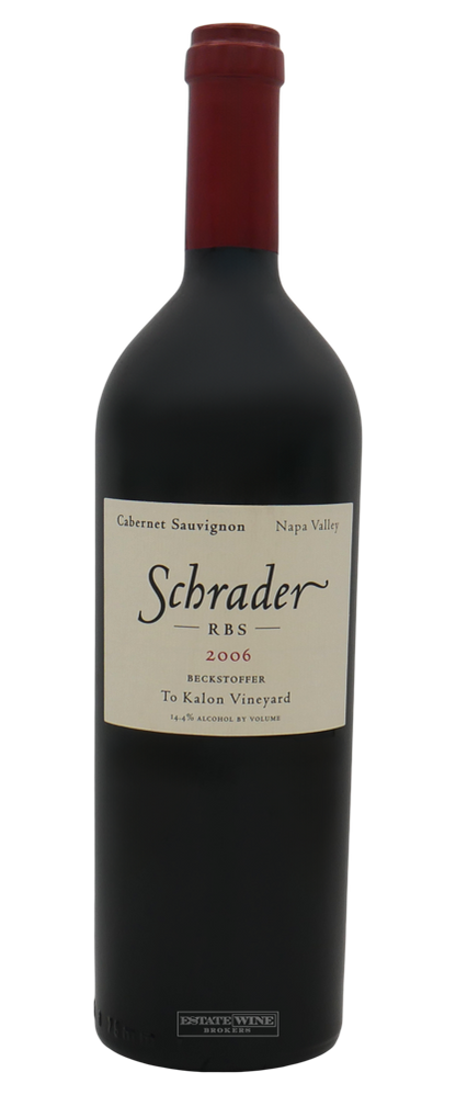 Schrader RBS Cabernet Sauvignon Beckstoffer To Kalon Vineyard Napa Valley 2006 750ml - 2