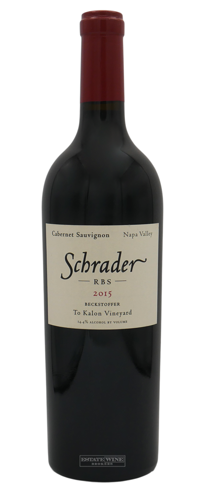 Schrader RBS Cabernet Sauvignon Beckstoffer To Kalon Vineyard Napa Valley 2015 750ml - 1