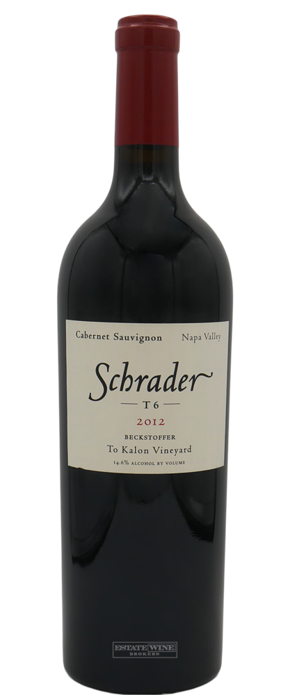 Schrader T6 Cabernet Sauvignon Beckstoffer To Kalon Vineyard Napa Valley 2012 750ml - 1