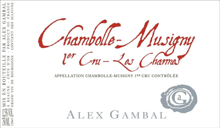 Alex Gambal Chambolle Musigny Les Charmes 1er Cru 2003 750ml - 1