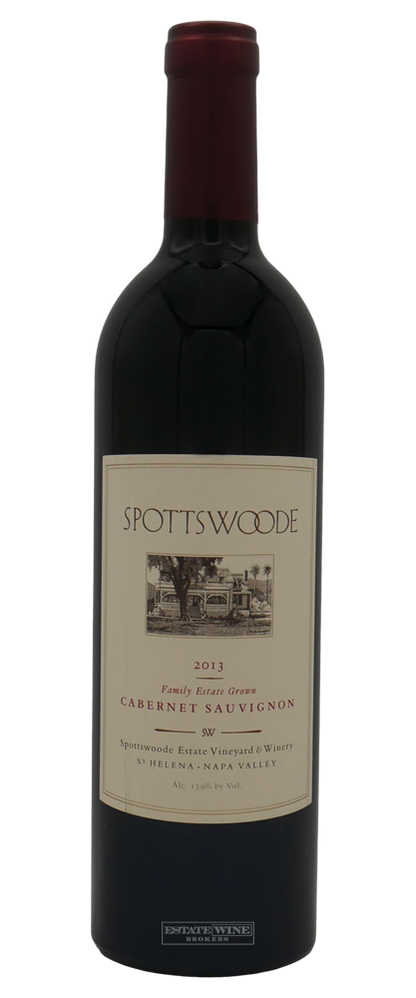 Spottswoode Family Estate Grown Cabernet Sauvignon St. Helena 2013 750ml - 1