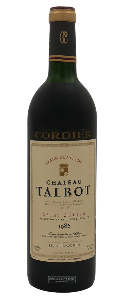 Talbot 1986 750ml - 2