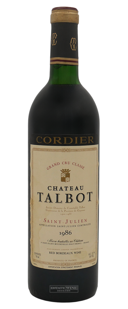 Talbot 1986 750ml - 1