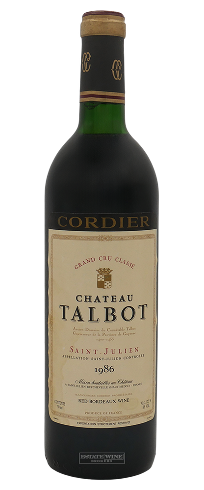 Talbot 1986 750ml - 1
