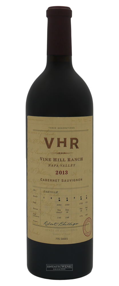 Vine Hill Ranch Cabernet Sauvignon VHR Napa Valley 2013 750ml - 1