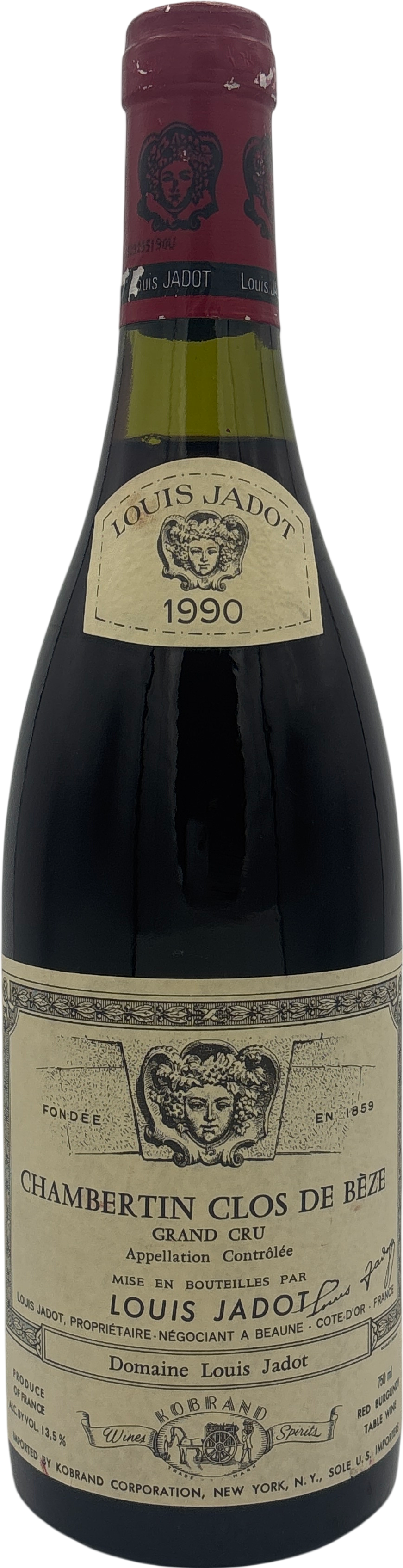 Louis Jadot Chambertin Clos De Beze Grand Cru 1990 750ml