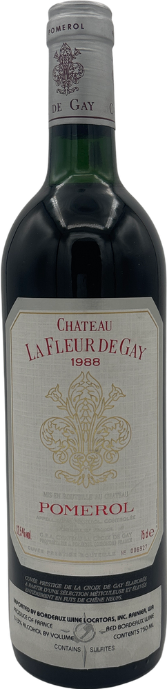 Le Fleur de Gay 1988 750ml