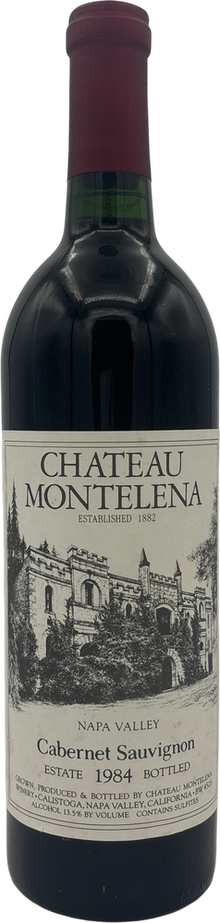 Chateau Montelena Cabernet Sauvignon Estate Napa Valley 1984 750ml