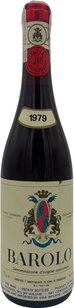 Filippo Sobrero Barolo 1979 750ml