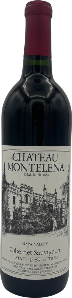 Chateau Montelena Cabernet Sauvignon Estate Napa Valley 1989 750ml