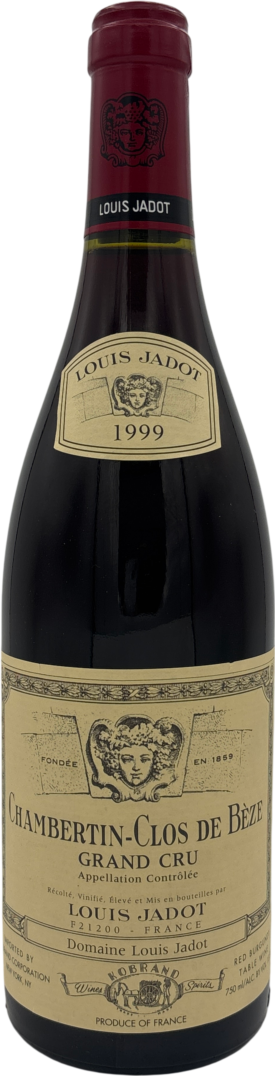 Louis Jadot Chambertin Clos De Beze Grand Cru 1999 750ml