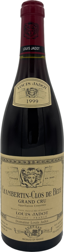 Louis Jadot Chambertin Clos De Beze Grand Cru 1999 750ml