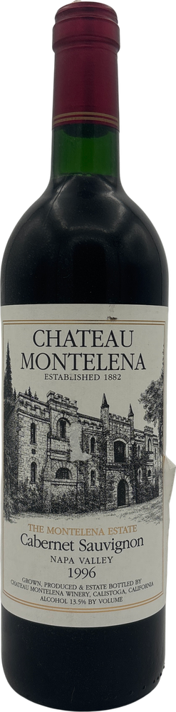Chateau Montelena Cabernet Sauvignon Estate Napa Valley 1996 750ml
